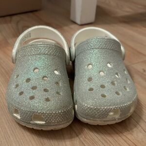 CROCS Kids Classic Glitter Clogs